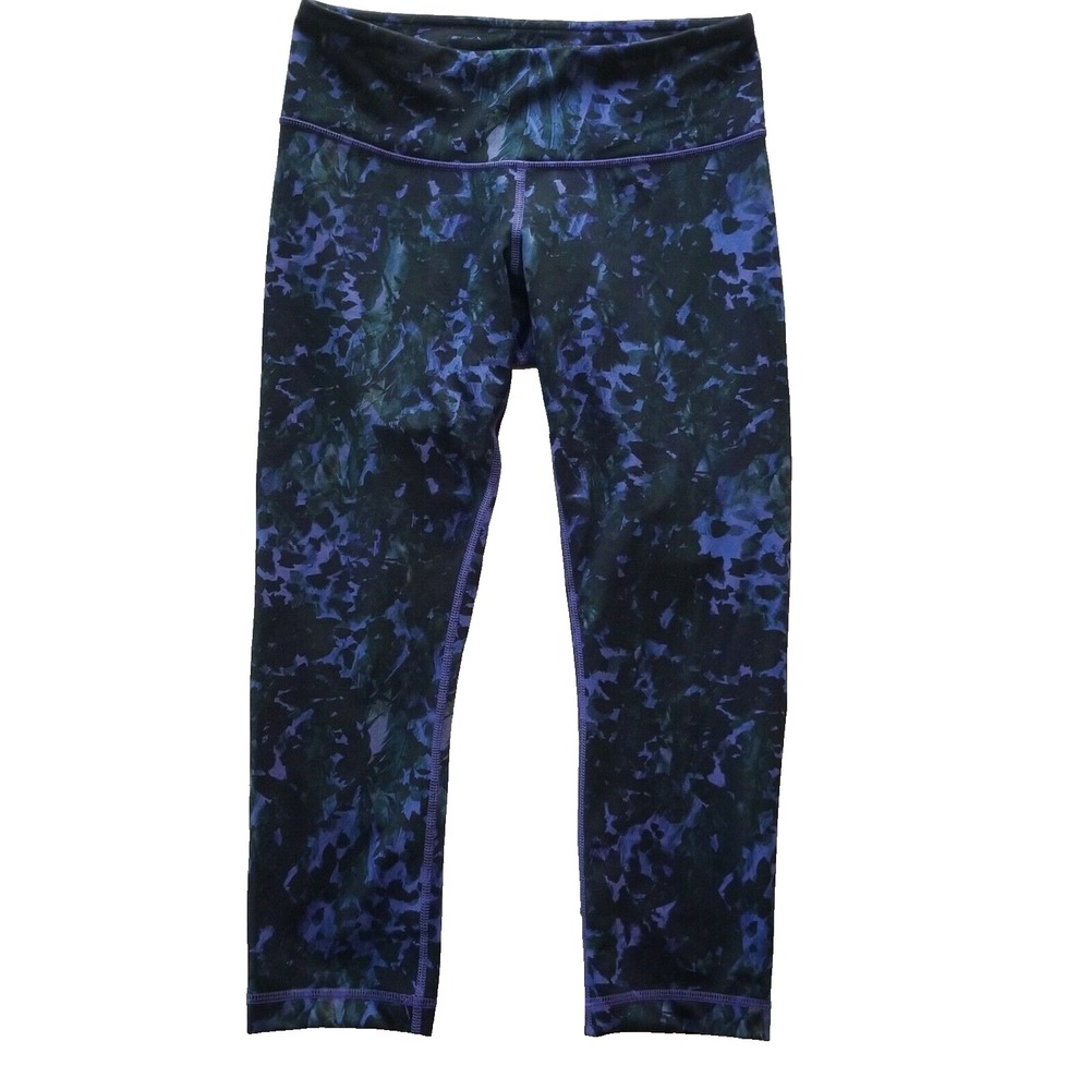 LULULEMON Womens 6 Compression Training/Running 3/4 Leg CAPRIS Multi-Colored